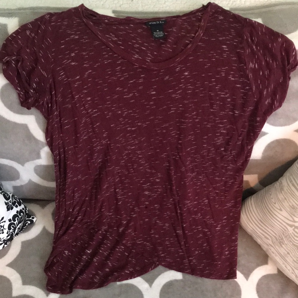 Maroon Shirt